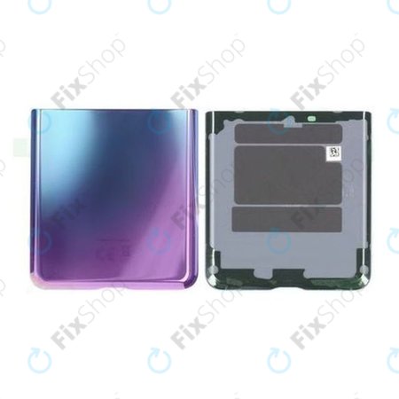 Samsung Galaxy Z Flip F700N - Bateriový Kryt Spodní (Mirror Purple) - GH82-22204B Genuine Service Pack