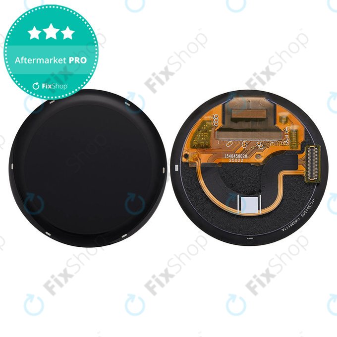 OLED displej + Dotykové sklo bez rámu (Black) pro Garmin Active 5