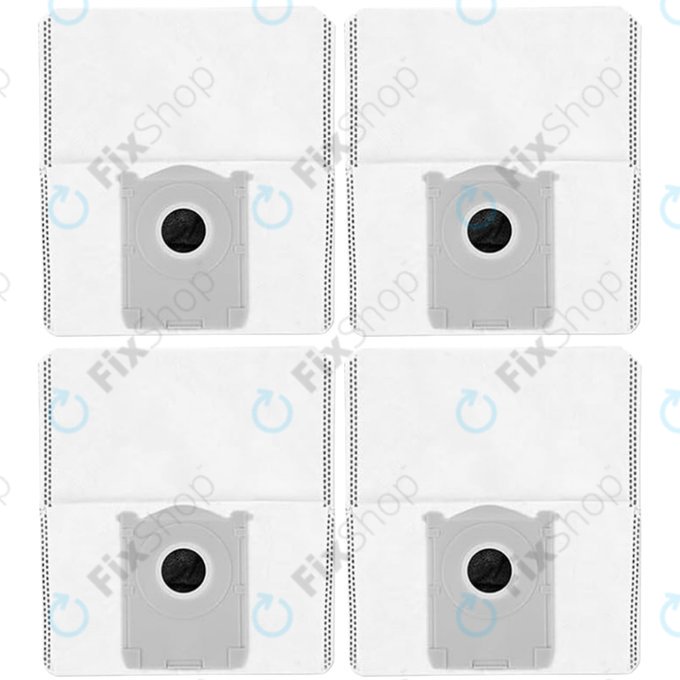 Sáček do vysavače, 4 ks pro Ecovacs Deebot T30c, T50-series, T80-series, X8-series, X9 Pro-series