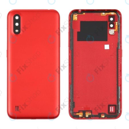 Samsung Galaxy A01 A015F - Bateriový Kryt (Red)