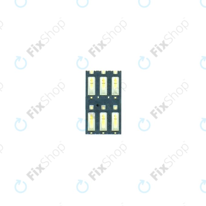 Nokia Lumia 800, Lumia 920, Lumia 925, Lumia 1020, N9, C5 - Čítač SIM Karty - 54699H6 Genuine Service Pack