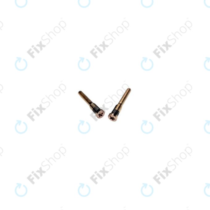 Apple iPhone 11 Pro - 14 Pro Max - Spodní Šrouby (Gold)