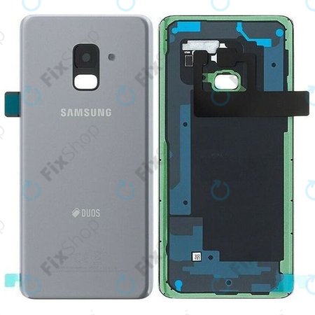 Samsung Galaxy A8 A530F (2018) - Bateriový Kryt (Orchid Grey) - GH82-15557B Genuine Service Pack