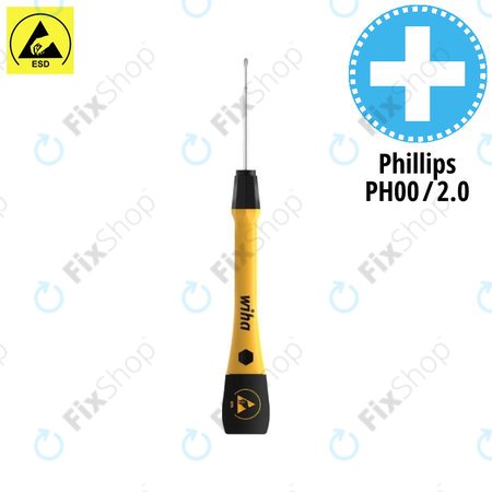 Wiha PicoFinish® ESD 271P - Přesný Šroubovák - Phillips PH00 (2.0mm)
