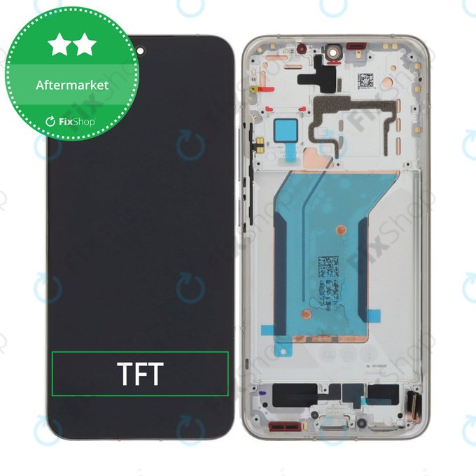 Xiaomi 14 23127PN0CC - LCD Displej + Dotykové Sklo + Rám (White) TFT