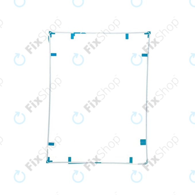 Apple iPad 3, iPad 4 - Plastový Rám pod Dotykovú Plochu (White)