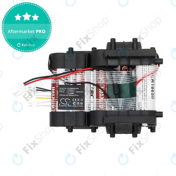 Baterie pro Bosch Flexxo Series 4, Flexxo Gen2 Series, 3400mAh, Li-Ion, 21.6V, 12026553, HQ