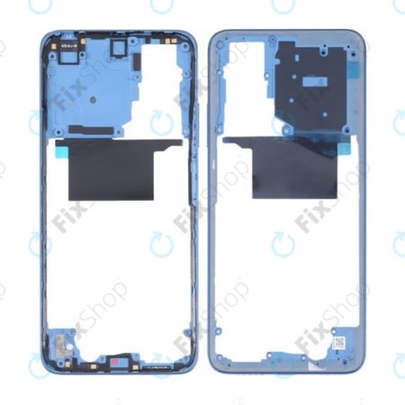Xiaomi Redmi Note 11S 2201117SG 2201117SI - Střední Rám (Twilight Blue)