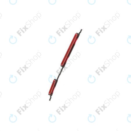 Samsung Galaxy A10 A105F - Tlačítko Zapínání + Hlasitosti (Red) - GH64-07402D Genuine Service Pack