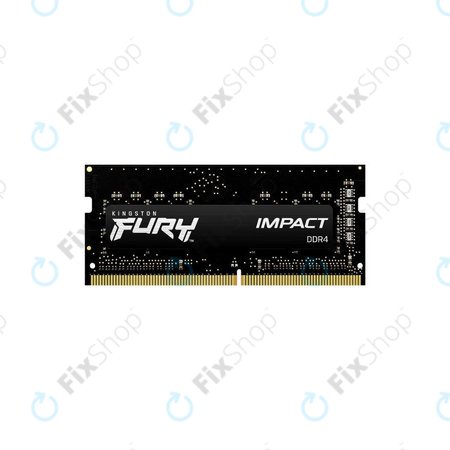 Kingston Fury Impact - Operační Paměť SO-DIMM 16GB DDR4 3200MHz - KF432S20IB/16 Genuine Service Pack