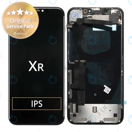 Apple iPhone XR - LCD Displej + Dotykové Sklo + Rám - 661-11232 Genuine Service Pack