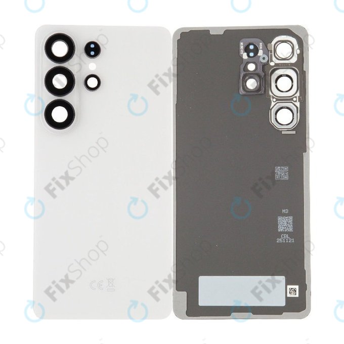 Kryt baterie pro Samsung S26 Ultra, White, GH82-38884D, Genuine Service Pack