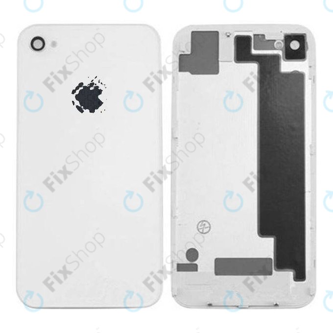 Apple iPhone 4S - Bateriový Kryt (White)