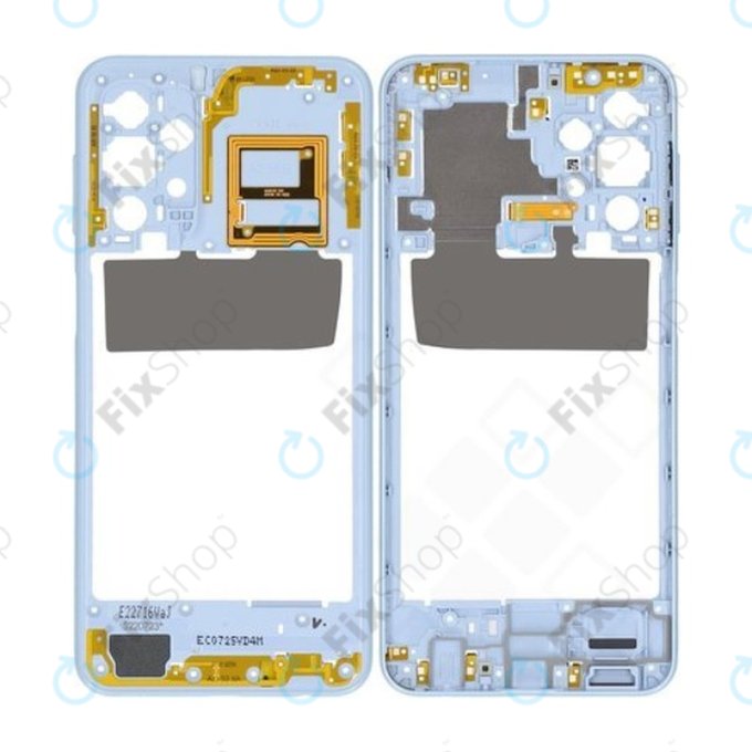 Samsung Galaxy A23 5G A236B - Střední Rám (Awesome Blue) - GH98-47823C Genuine Service Pack