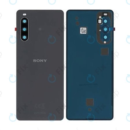 Sony Xperia 10 IV XQCC54 - Bateriový Kryt (Black) - A5047156A Genuine Service Pack