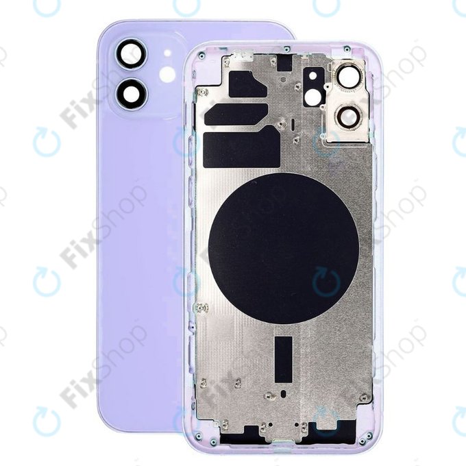 Apple iPhone 12 - Zadní Housing (Purple)