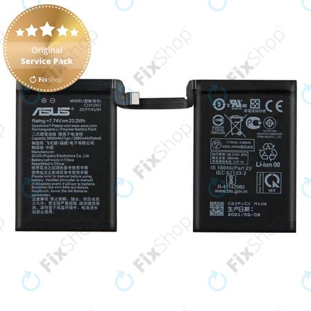 Asus ROG Phone 5 ZS673KS - Baterie C21P2001 6000mAh - 0B200-03920400 Genuine Service Pack