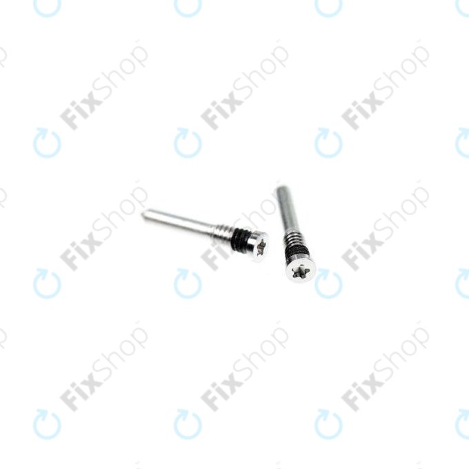 Apple iPhone X, XS, XS Max- Spodní Šrouby (Silver)