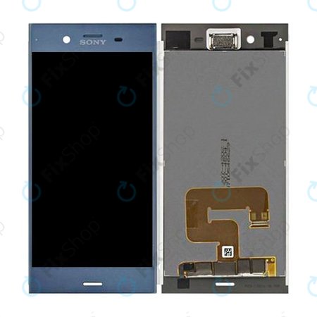 Sony Xperia XZ1 G8341 - LCD Displej + Dotykové sklo (Modrá) - 1309-6838