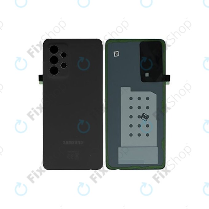 Samsung Galaxy A52 A525F, A526B - Bateriový Kryt (Awesome Black) - GH82-25427A Genuine Service Pack