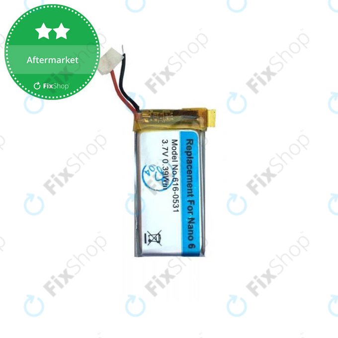 Apple iPod Nano (6th Gen) - Baterie 105mAh