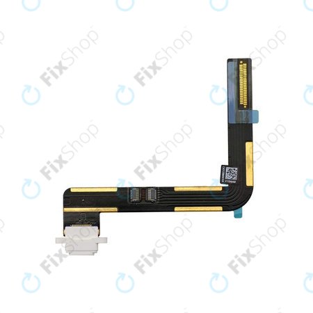 Apple iPad Air - Nabíjecí Konektor + Flex Kabel (White)