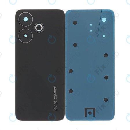 Xiaomi Redmi 13 24049RN28L - Bateriový Kryt Komplet (Midnight Black)
