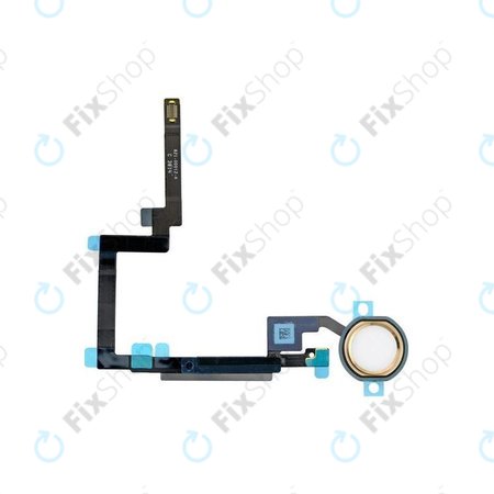 Apple iPad Mini 3 - Tlačítko Domů + Flex Cable (Zlatá)