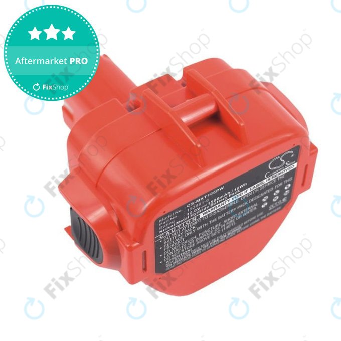 Baterie pro Makita 1050, 1500mAh, Ni-MH, 12V, 192598-2, 193981-6, HQ