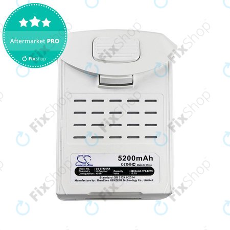 Baterie pro DJI Phantom 4, 5200mAh, Li-Pol, 15.2V, HQ