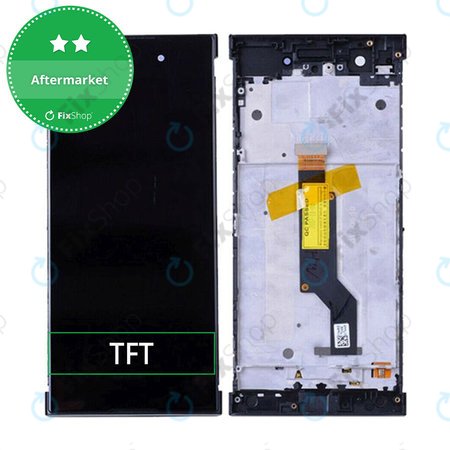 Sony Xperia XA1 G3121 - LCD Displej + Dotykové Sklo + Rám (Black) TFT