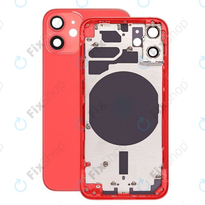 Apple iPhone 12 Mini - Zadní Housing (Red)