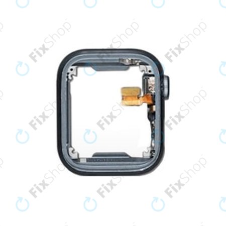 Apple Watch 7 41mm - Housing s Korunkou + Tlačítko Domů + Mikrofon Aluminium (Midnight)