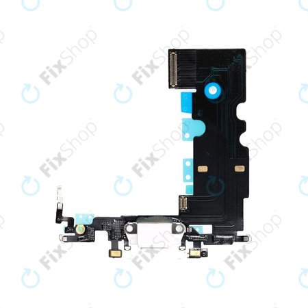 Apple iPhone SE (2nd Gen 2020) - Nabíjecí Konektor + Flex Kabel (White)