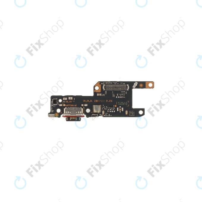 Nabíjecí konektor PCB deska pro Xiaomi Redmi Note 15 Pro 4G