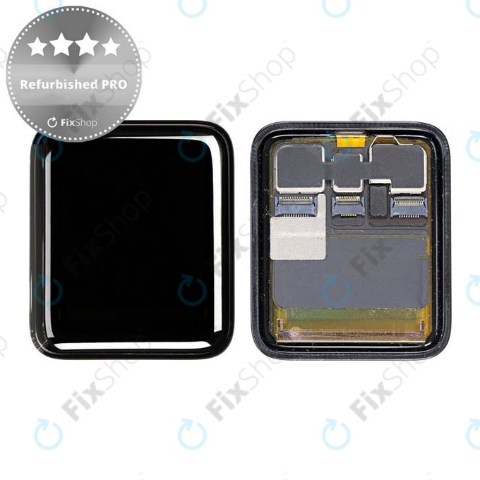 Apple Watch 3 38mm - LCD Displej + Dotykové Sklo Refurbished PRO
