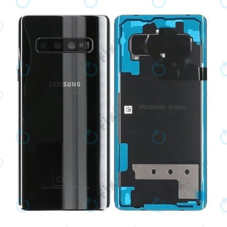 Samsung Galaxy S10 Plus G975F - Bateriový Kryt (Ceramic Black) - GH82-18867A Genuine Service Pack