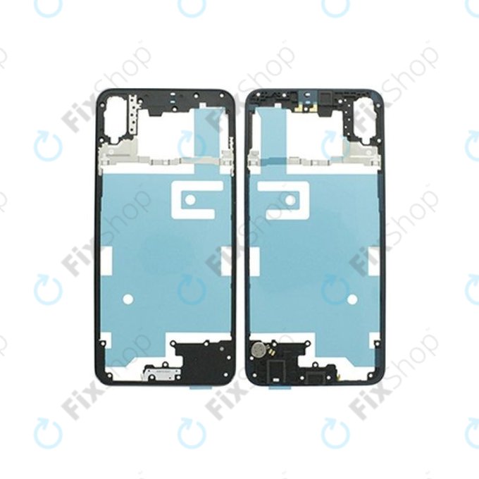 Huawei Honor 8X - Zadní Plastový Rám (Black) - 02352EAK