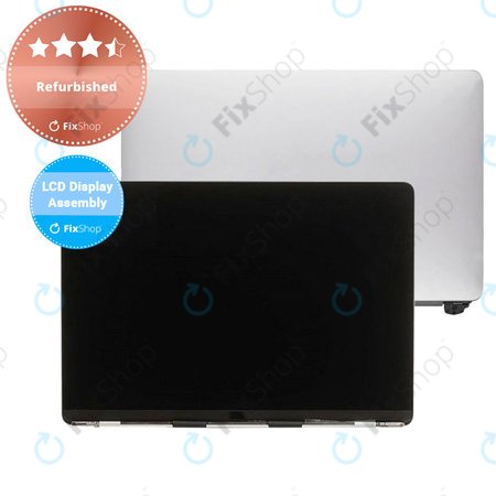 Apple MacBook Pro 13" A1706 (Late 2016 - Mid 2017) - LCD Displej + Přední Sklo + Kryt (Silver) Refurbished