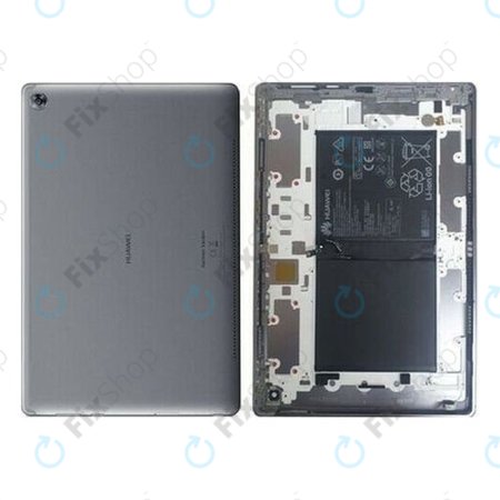 Huawei MediaPad M5 Lite 10.1 - Bateriový Kryt + Baterie (Space Gray) - 02352DUL Genuine Service Pack