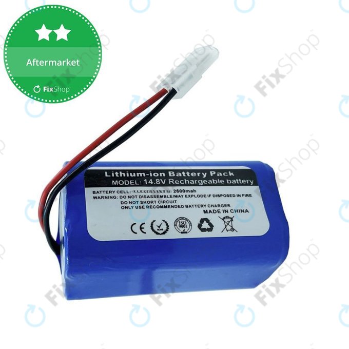 Xiaomi Essential (Mijia G1), Flyco FC-series, myVacBot SN500, Panasonic MC-series, Phicomm X3, Puppy R-series - Baterie Li-026418 Li-Ion 14.8V 2600mAh