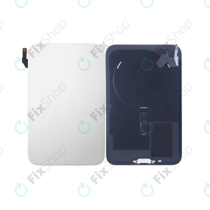 Sklo zadního housingu s MagSafe pro iPhone 17 Pro Max, Silver, Refurbished