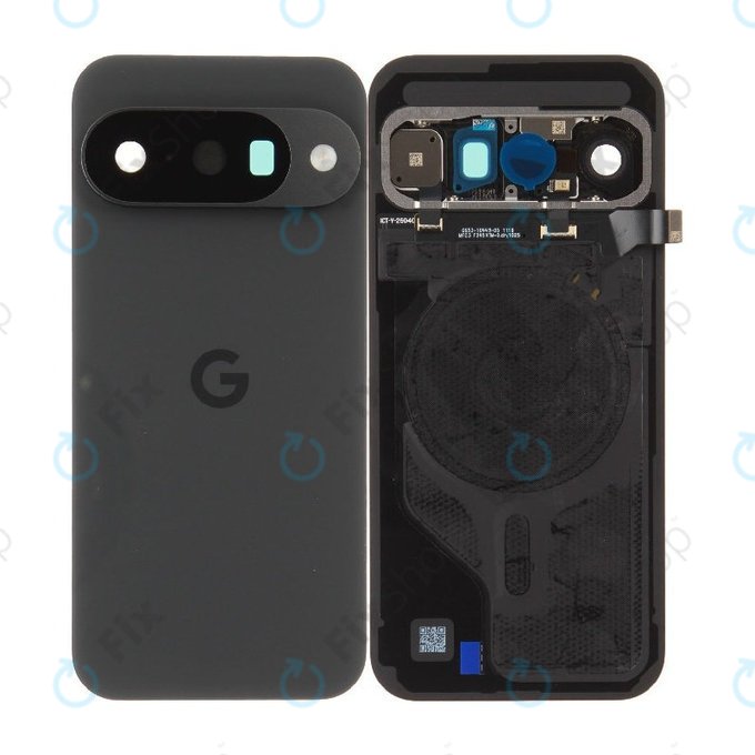 Kryt baterie pro Google Pixel 10, Obsidian, G949-01461-00, Genuine Service Pack