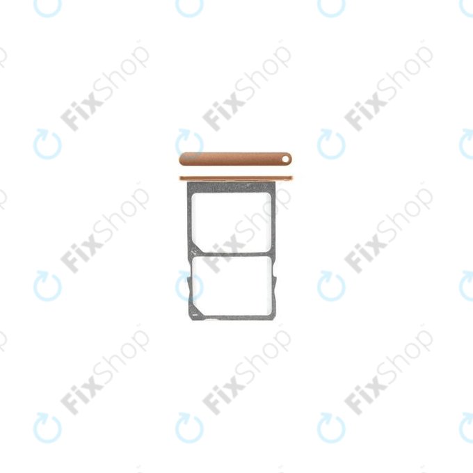Nokia 3 - SIM Slot (Copper White) - MENE152006A Genuine Service Pack