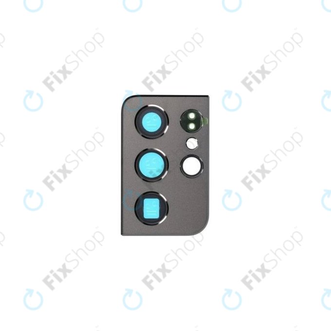 Samsung Galaxy S21 Ultra G998B - Rám Sklíčka Zadní Kamery (Phantom Black) - GH98-46265A Genuine Service Pack