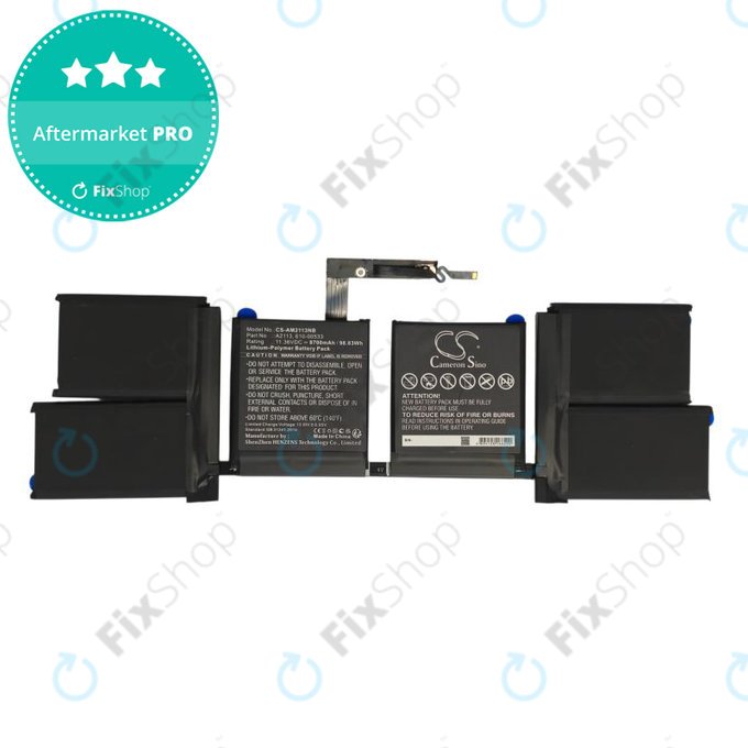 Apple MacBook Pro 16" A2141 (2019) - Baterie A2113 8700mAh HQ