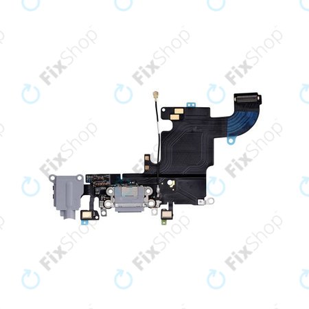 Apple iPhone 6S - Nabíjecí Konektor + Flex Kabel (Black)