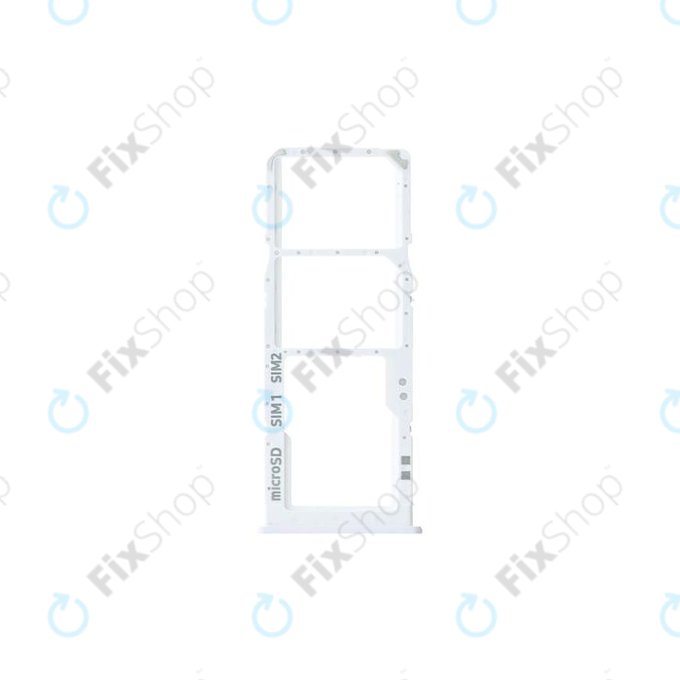 Samsung Galaxy A30s A307F - SIM + SD Slot (Prism Crush White) - GH98-44769D Genuine Service Pack