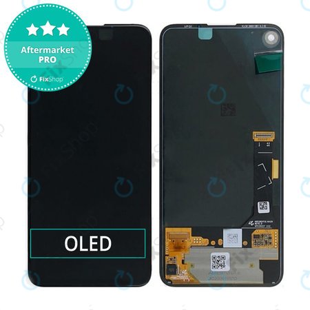 Google Pixel 4a 4G - LCD Displej + Dotykové Sklo OLED