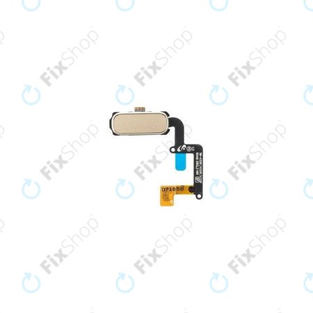 Samsung Galaxy A5 A520F (2017) - Tlačítko Domů + Flex Cable (Gold Sand) - GH96-10448B Genuine Service Pack